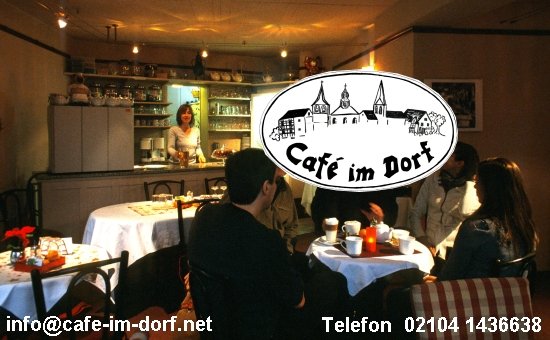 Caf im Dorf Haan Gruiten Torte Kuchen Bergische Kaffeetafel 