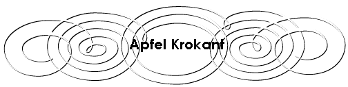 Apfel Krokant